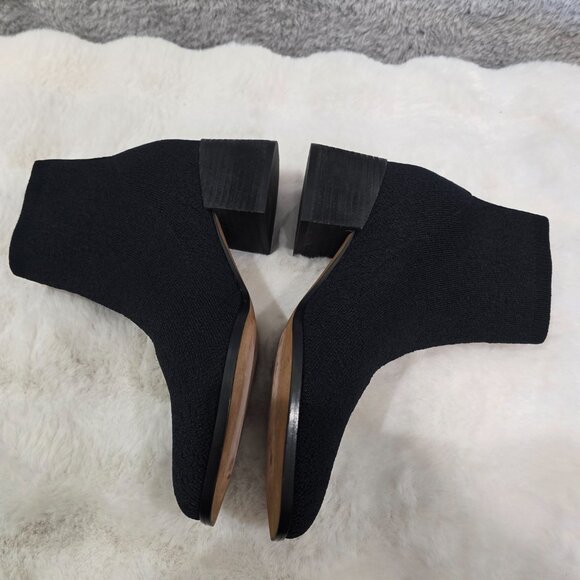 Eileen Fisher Oriel Recycled Stretch Knit Bootie Women's Size 8 Black NEW *NOTES - Picture 10 of 10